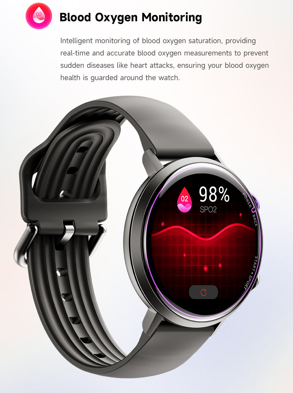 TYME TSWW2BK-01 Smart Watch