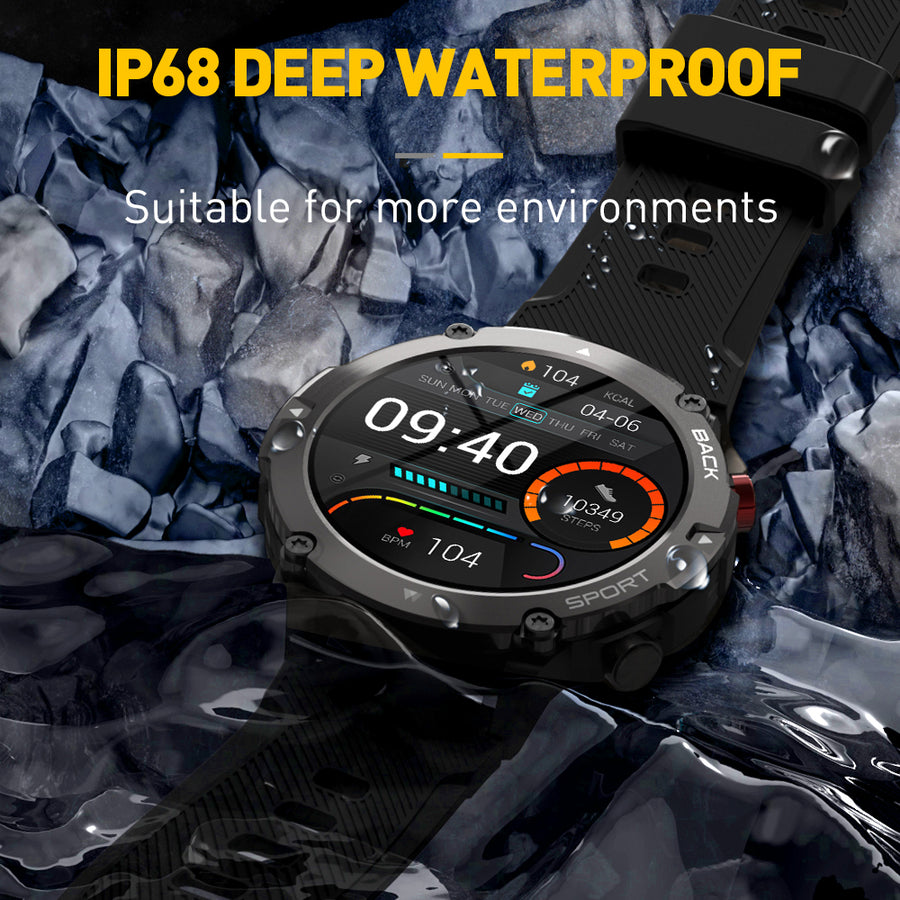 TYME TSWC21PROBK-01 Black Smart Watch