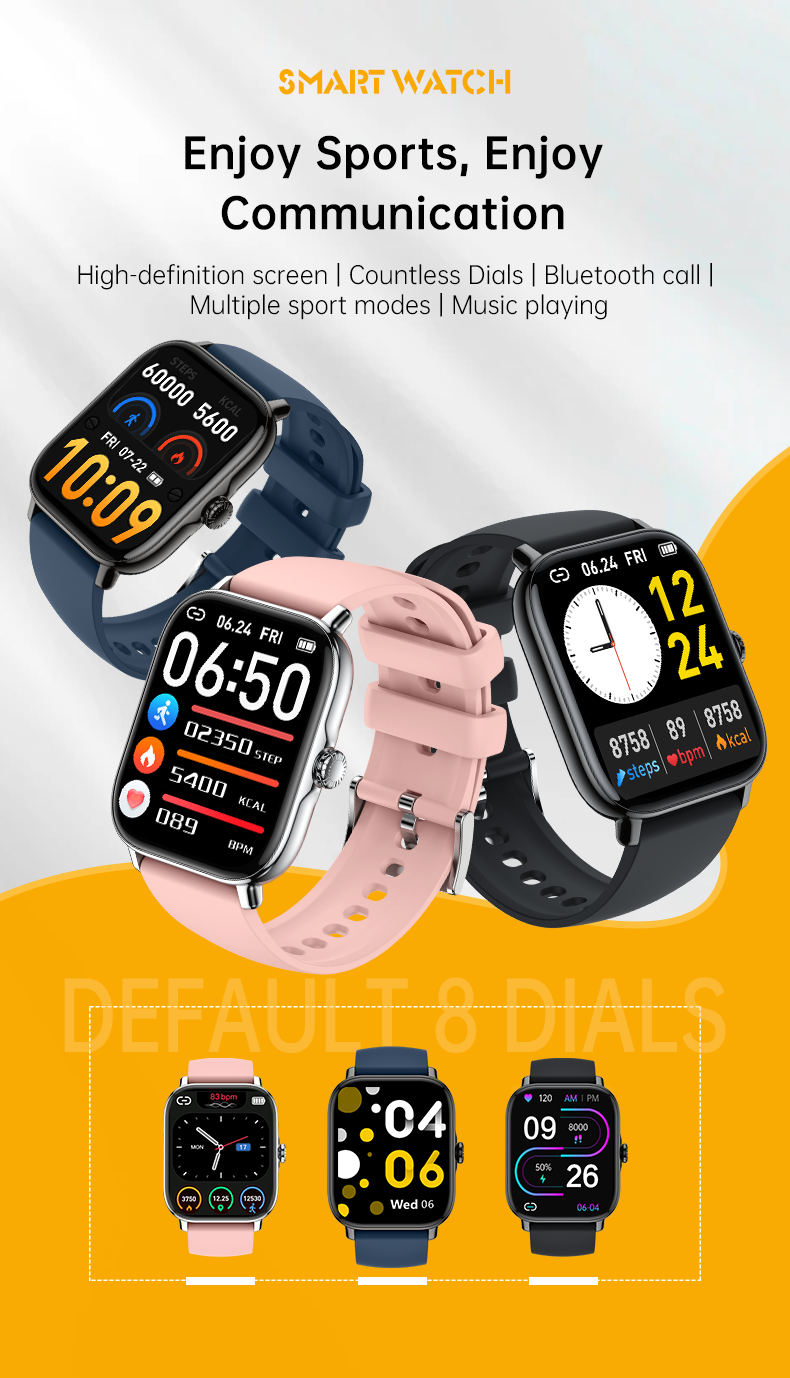 TYME TSWP72PK-04 Smart Watch