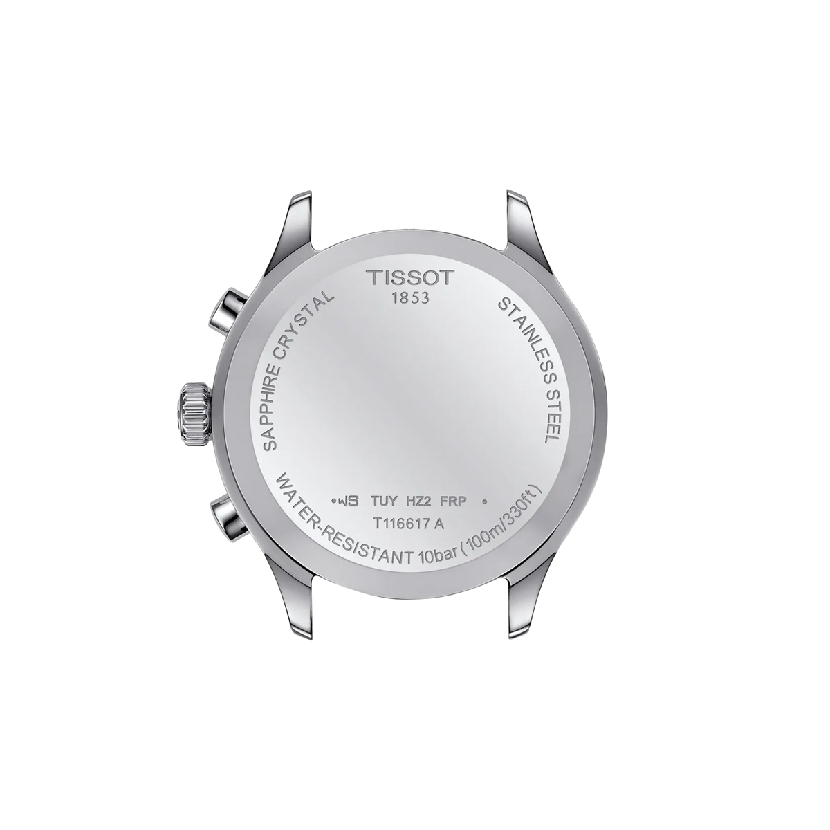 Tissot Chrono XL Classic T116.617.11.092.00 Men's Quartz Chronograph Watch - caseback / rear (image 3)