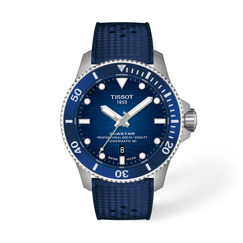 Tissot Seastar 2000 Professional 44mm T120.907.17.041.00 Men's Automatic Watch - front view