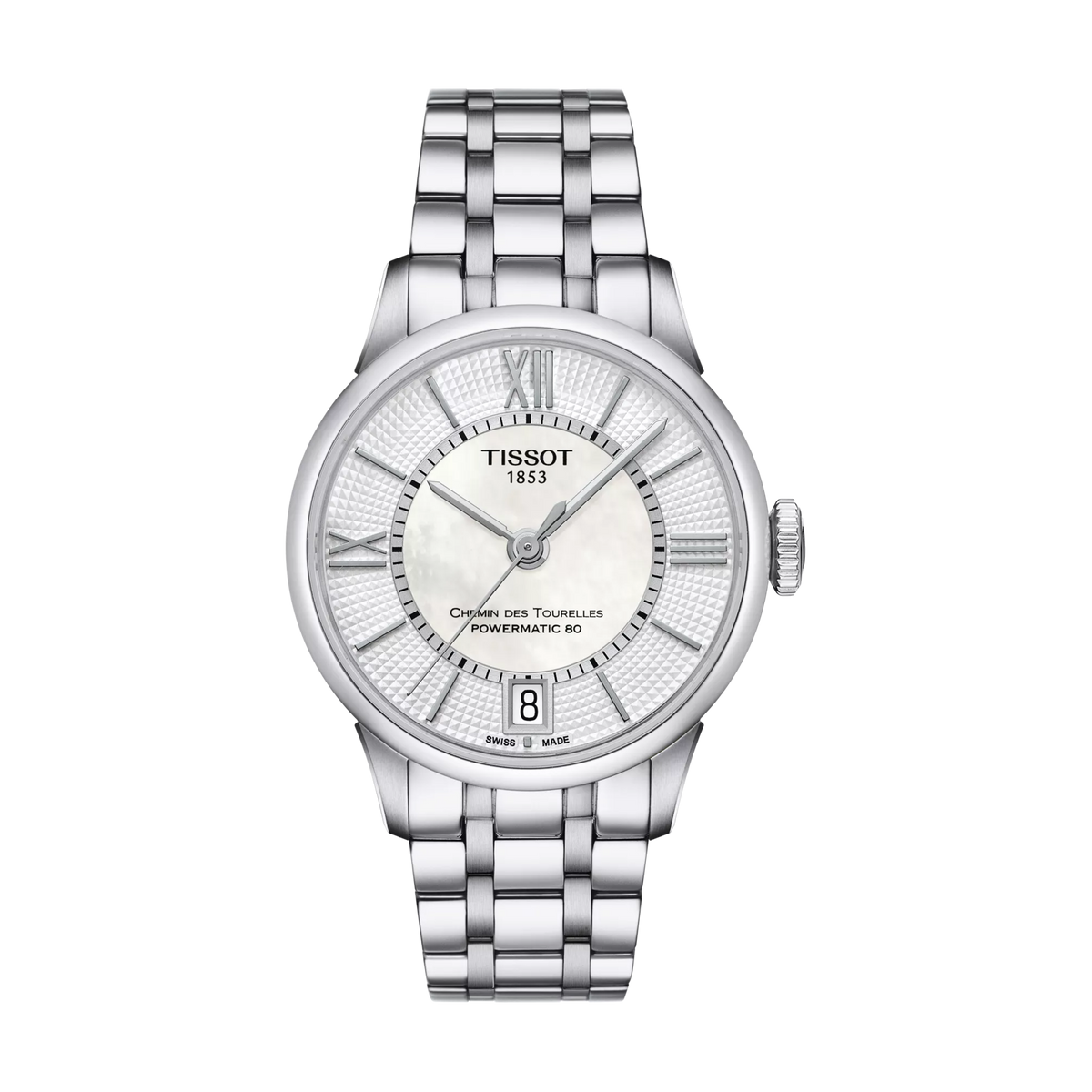 Tissot Chemin des Tourelles Powermatic 80 Lady T099.207.11.118.00 Women's Automatic Watch - alternate product view (image 2)