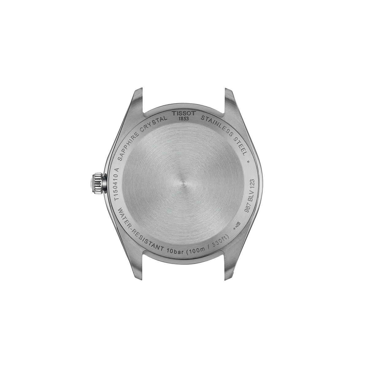 Tissot PR 100 40mm T150.410.16.051.00 Men's Quartz Watch - caseback / rear (image 3)