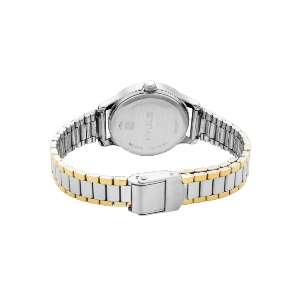 Titan Ladies Karishma Women Analog Date Quartz Watch 2638BM01
