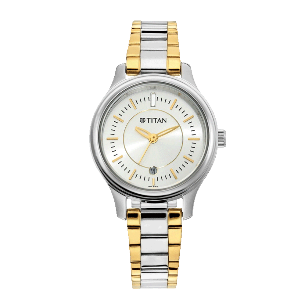 Titan Ladies Karishma Women Analog Date Quartz Watch 2638BM01