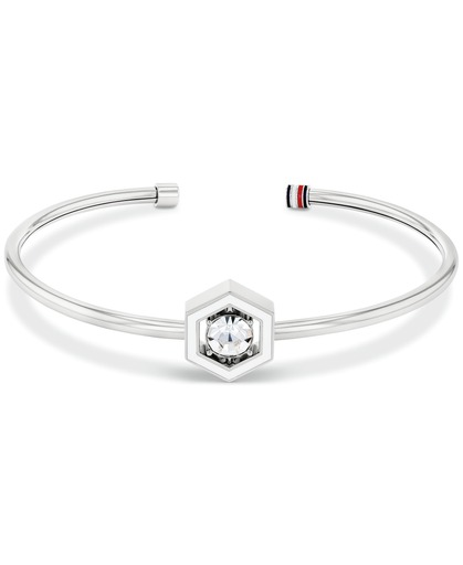 Tommy Hilfiger 2780856 SS24 Geometric Family Memory Steel Bangle