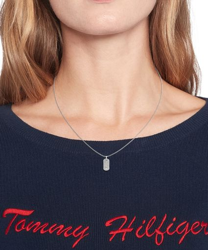 Tommy Hilfiger 2780860 SS24 Dog Tag Family Pendant Necklaces