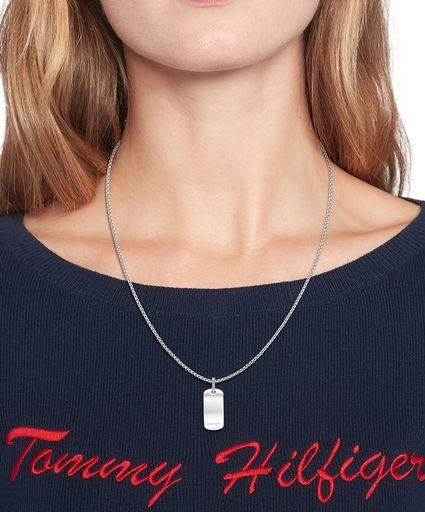 Tommy Hilfiger 2780861 SS24 Dog Tag Family Pendant Necklaces