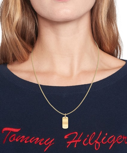 Tommy Hilfiger 2780862 SS24 Dog Tag Family Pendant Necklaces