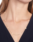 Tommy Hilfiger 2780898 Metallic Orbs Le Chain Necklaces