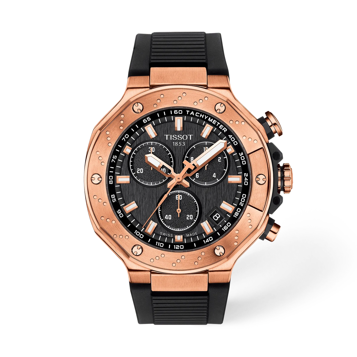 Tissot T-Race 45mm T141.417.37.051.00 Men's Quartz Chronograph Watch - front (image 1)