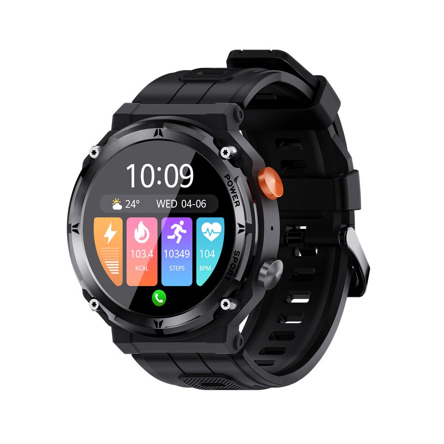 TYME TSWB70PBK-01 Smart Watch