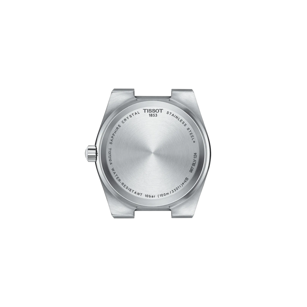 Tissot PRX 35mm T137.210.11.351.00 Unisex Quartz Watch - caseback / rear (image 2)