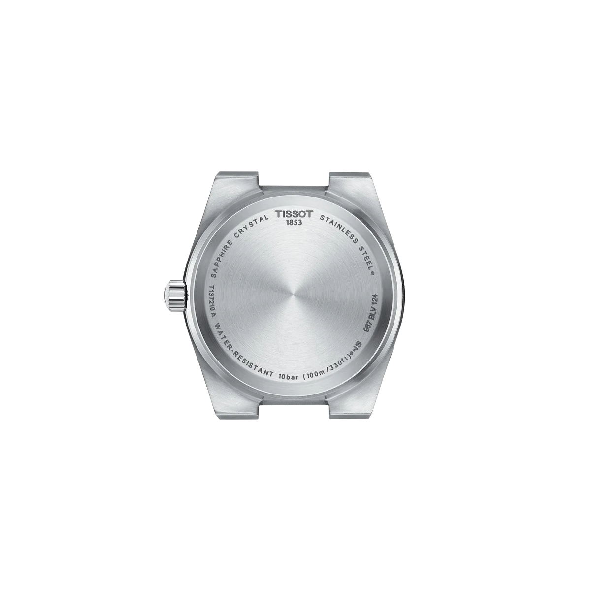 Tissot PRX 35mm T137.210.11.031.00 Unisex Quartz Watch - caseback / rear (image 3)
