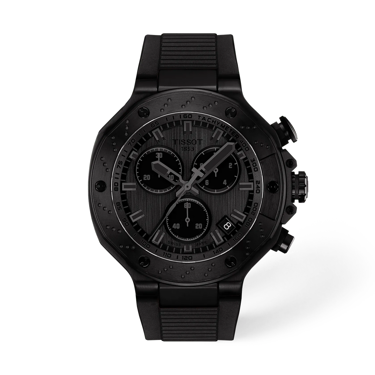 Tissot T-Race 45mm T141.417.37.061.00 Men's Quartz Chronograph Watch - front (image 1)