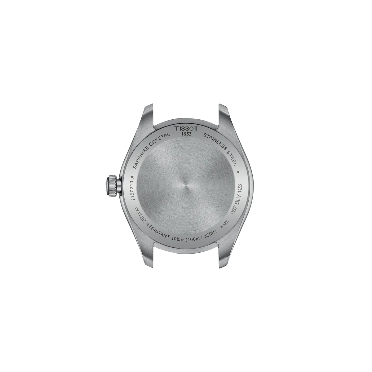 Tissot PR 100 34mm T150.210.11.351.00 Unisex Quartz Watch - caseback / rear (image 3)