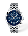 Tissot PRC 200 43mm T114.417.11.047.00 Men's Quartz Chronograph Watch - front (image 1)