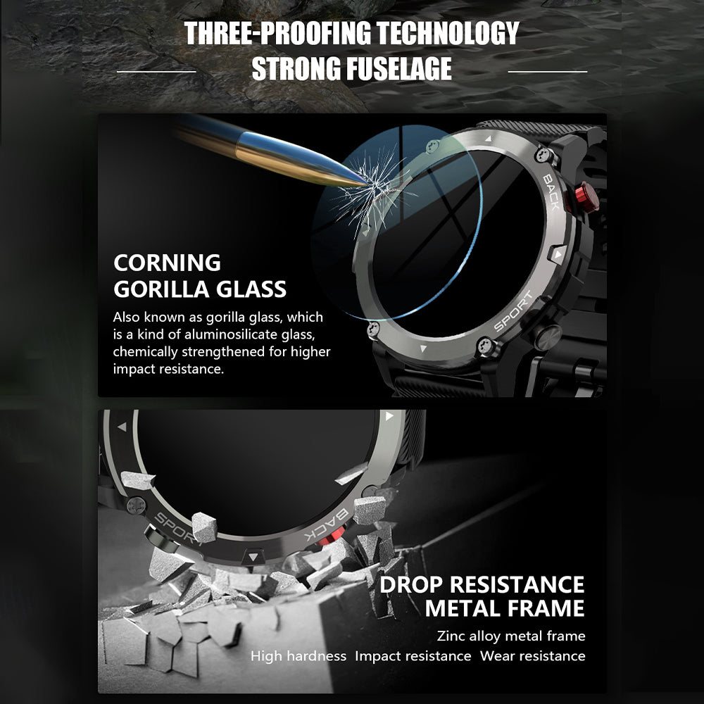 TYME TSWC21PROBK-01 Black Smart Watch