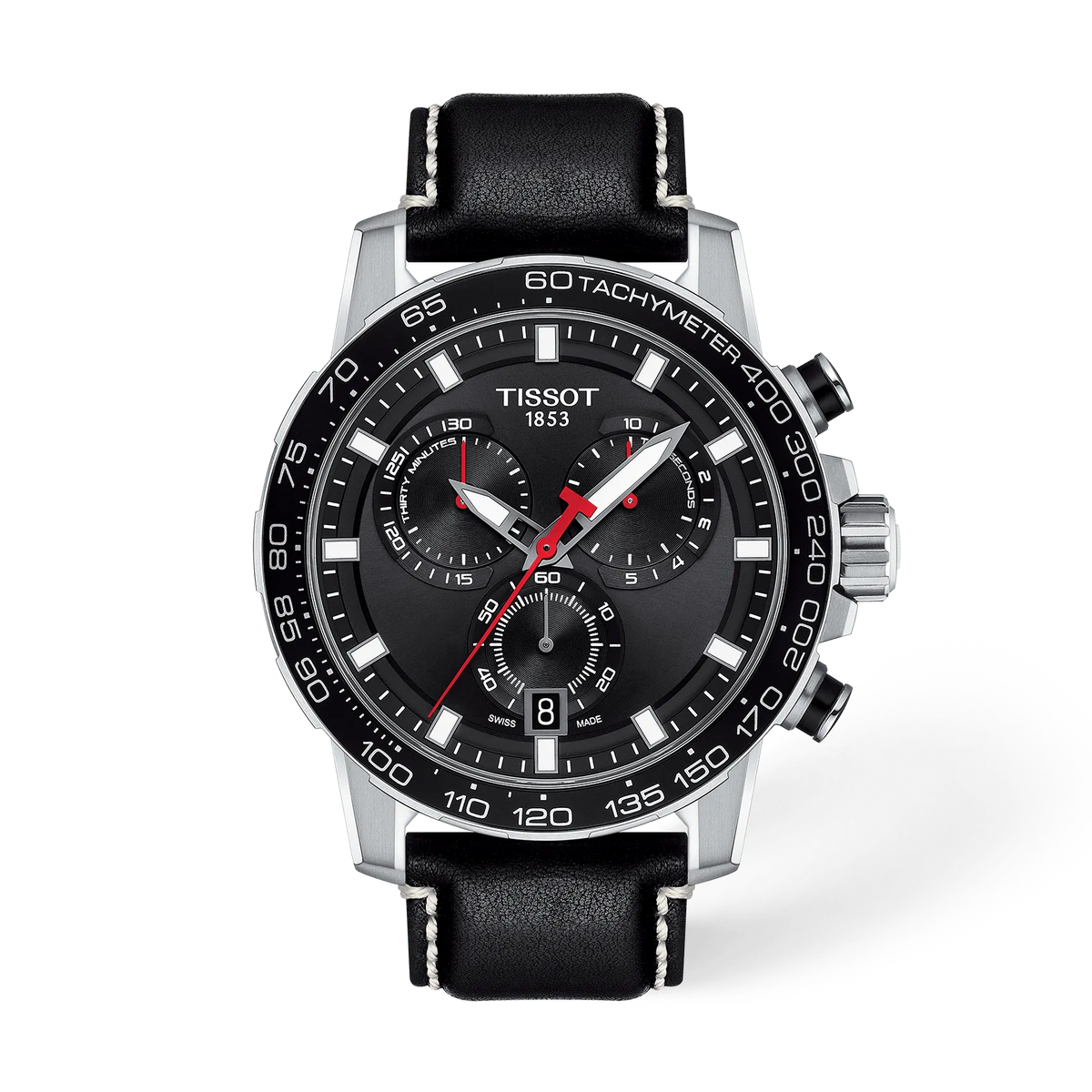 Tissot Supersport Chrono 45.5mm T125.617.16.051.00 Men's Quartz Chronograph Watch - front (image 1)