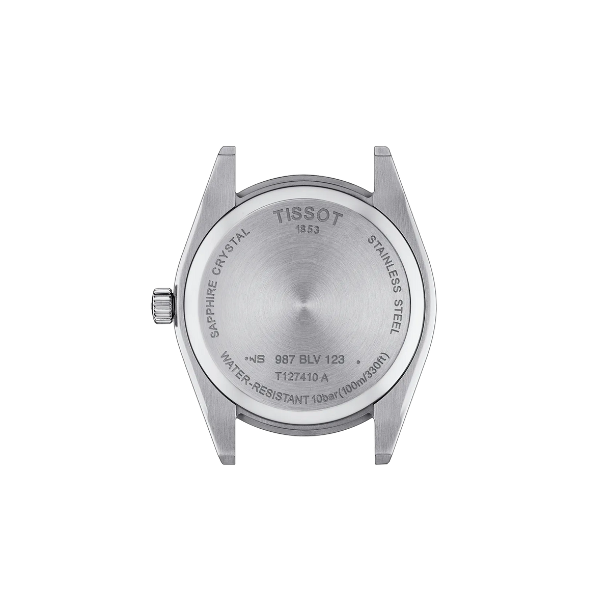 Tissot Gentleman 40mm T127.410.11.051.00 Men's Quartz Watch - caseback / rear (image 3)