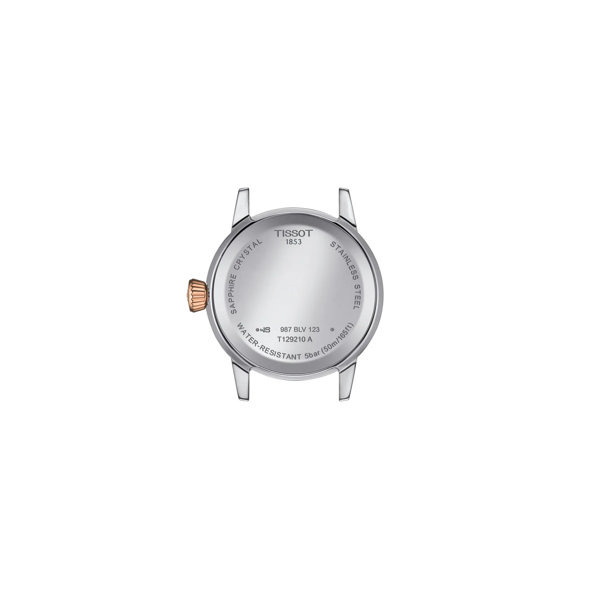 Tissot Classic Dream 28mm T129.210.22.013.00 Women's Quartz Watch - caseback / rear (image 3)