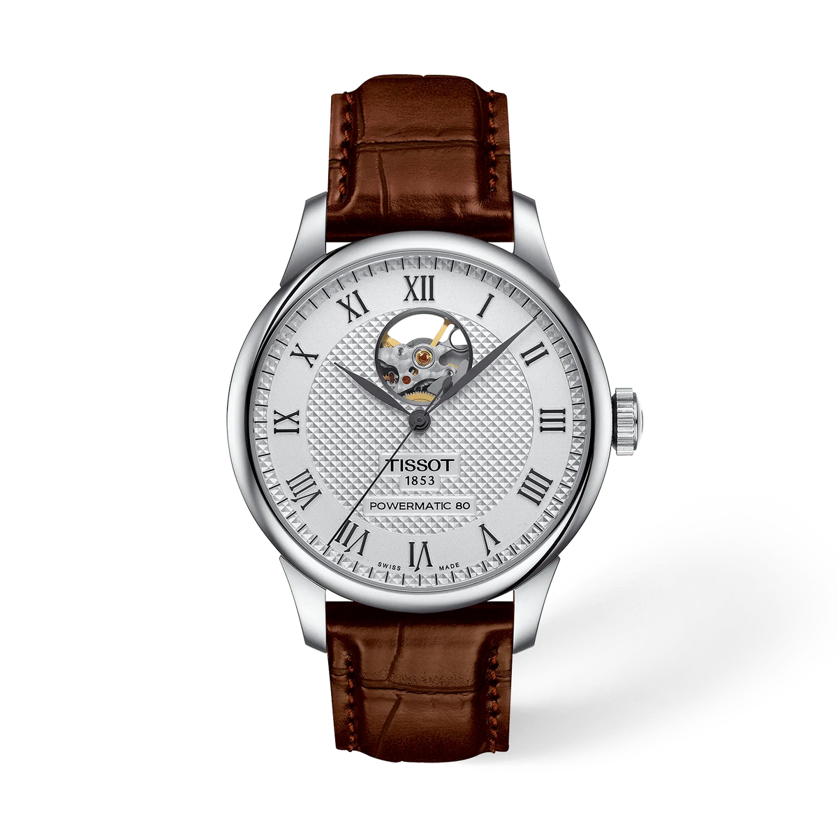 Tissot Le Locle Open Heart 39.3mm T006.407.16.033.01 Men's Automatic Watch - front (image 1)