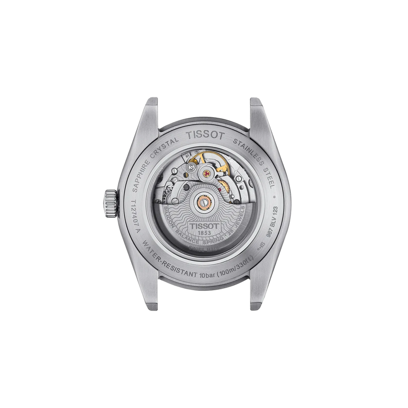 Tissot Gentleman 40mm T127.407.11.051.00 Men's Automatic Watch - caseback