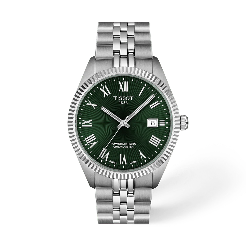 Tissot Ballade 39mm T156.408.11.093.00 Men's mechanical auto. cosc Watch - front view
