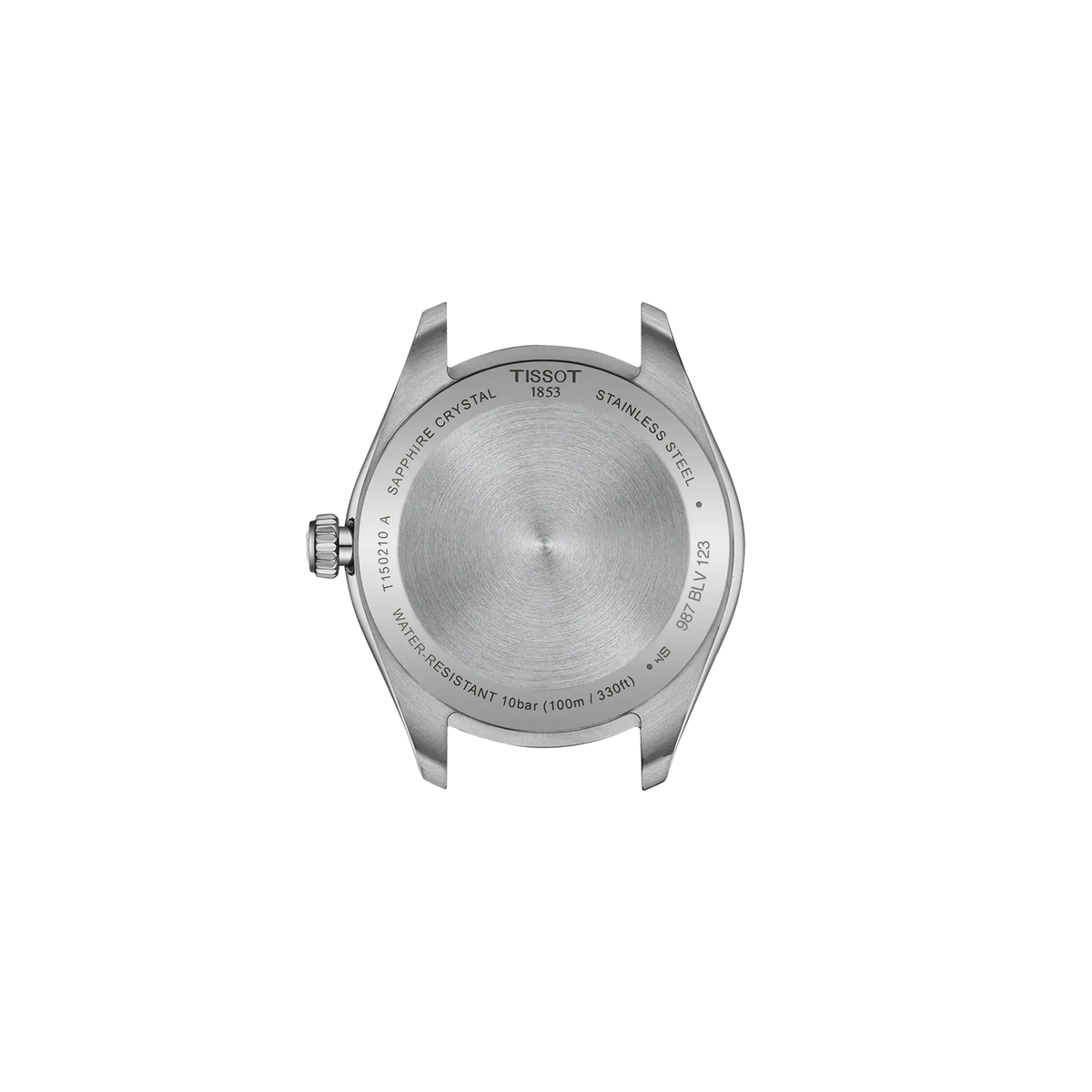 Tissot PR 100 34mm T150.210.11.331.00 Women's Quartz Watch - caseback / rear (image 3)