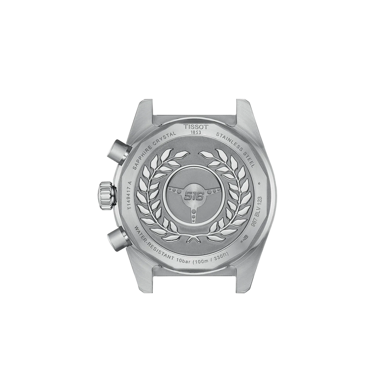 Tissot PR516 40mm T149.417.22.051.01 Men's Quartz Chronograph Watch - caseback