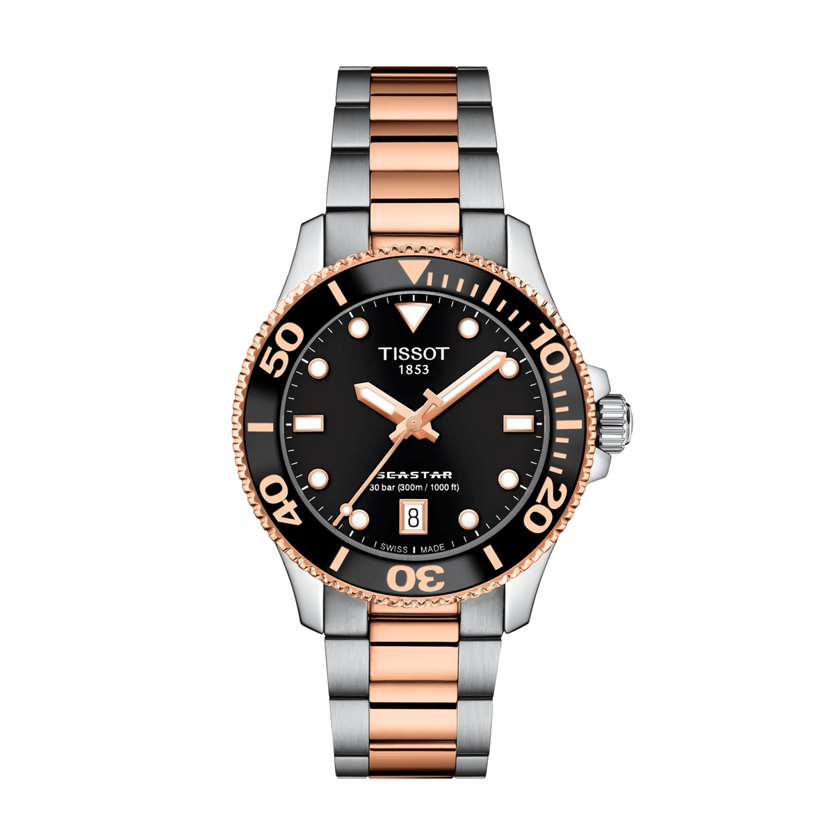 Tissot Seastar 1000 36mm T120.210.22.051.01 Women's Quartz Watch - alternate product view (image 2)