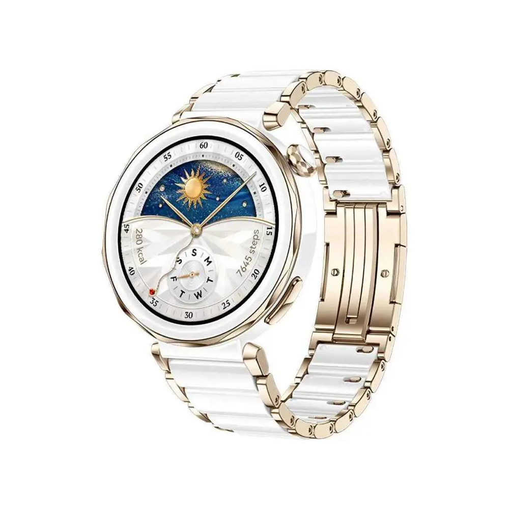 HUAWEI WATCH GT 5 Pro 42mm (White Ceramic Strap)