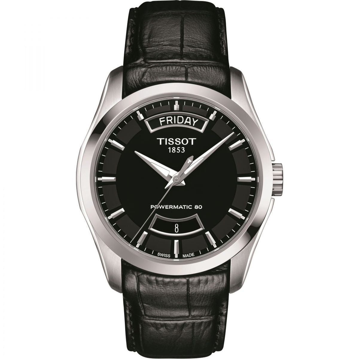Tissot Couturier Powermatic 80 39mm T035.407.16.051.02 Men's Automatic Watch - front view