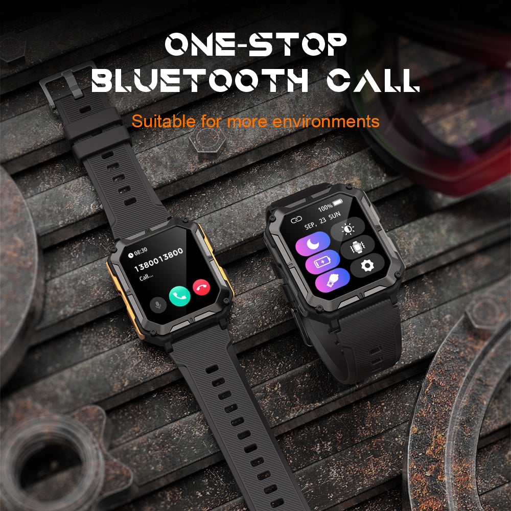 TYME TSWC20PROOG-04 Orange Smart Watch