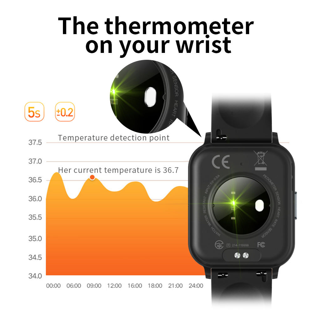 TYME TSWNY30BK-01 Black Smart Watch