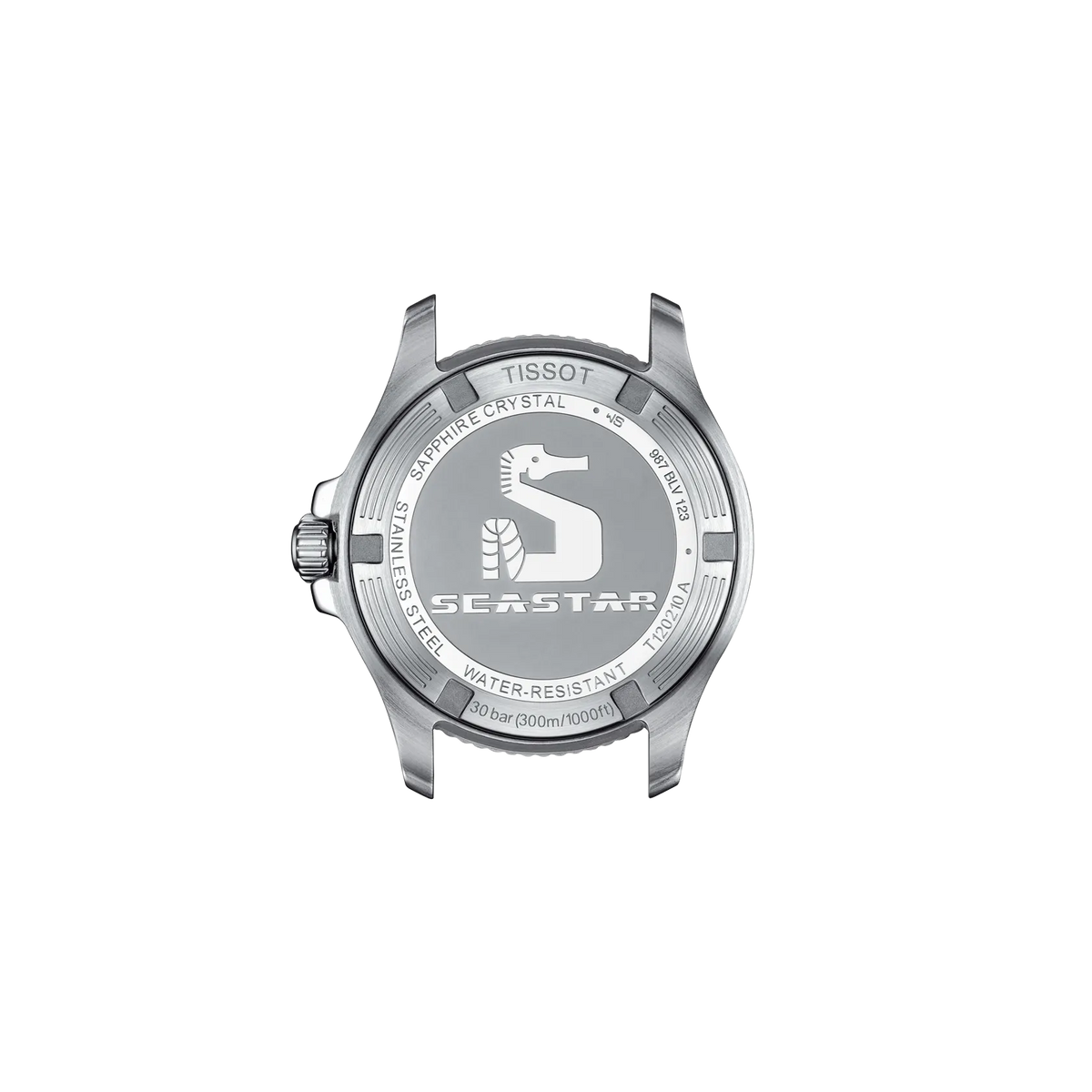 Tissot Seastar 1000 36mm T120.210.22.111.00 Women's Quartz Watch - caseback / rear (image 3)