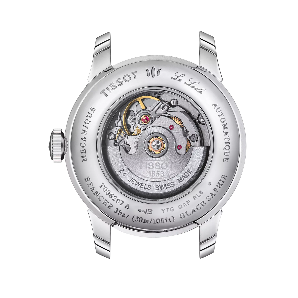 Tissot Le Locle 20th Anniversary 29mm T006.207.11.036.01 Women's Automatic Watch - caseback / rear (image 3)