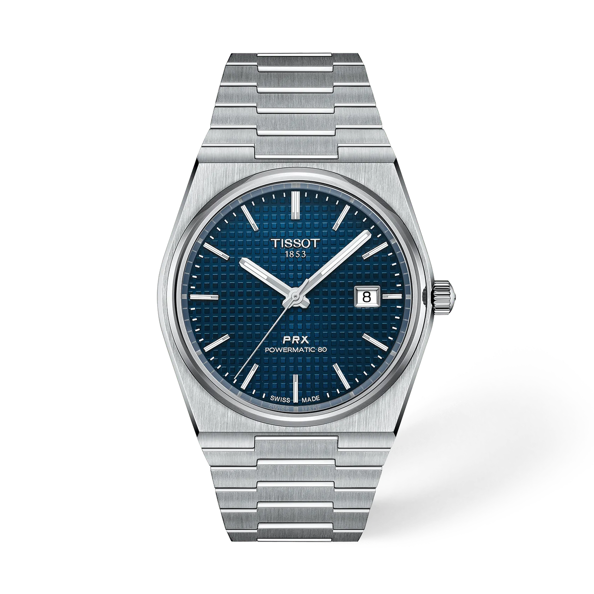 Tissot PRX 40mm T137.407.11.041.00 Men's Automatic Watch - front (image 1)