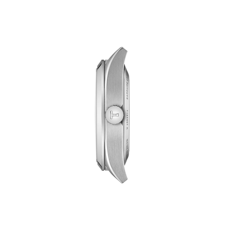 Tissot Gentleman 38mm T165.807.11.051.00 Men's Automatic Watch - side profile