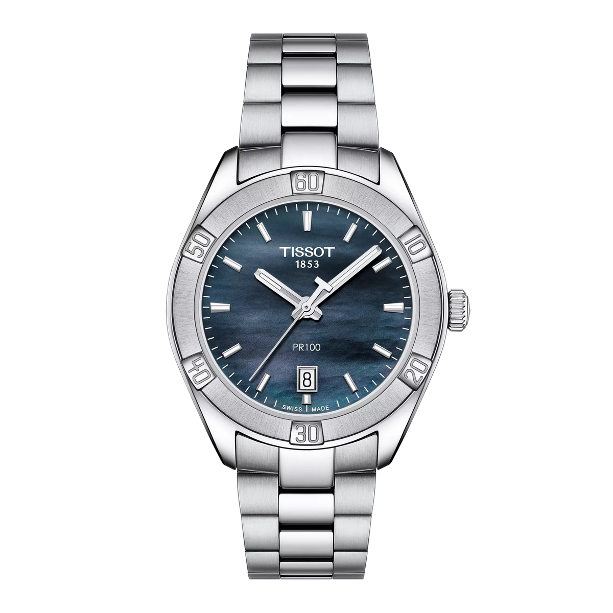 Tissot PR 100 Sport Chic 36mm T101.910.11.121.00 Women's Quartz Watch - alternate product view (image 3)