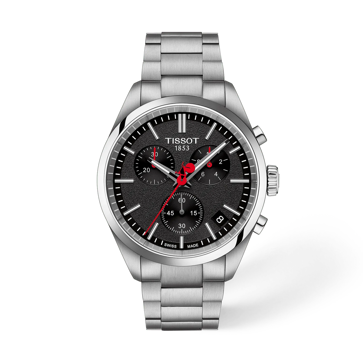 Tissot PR 100 Vuelta 40mm T150.417.11.051.01 Men's Quartz Chronograph Watch - front (image 1)