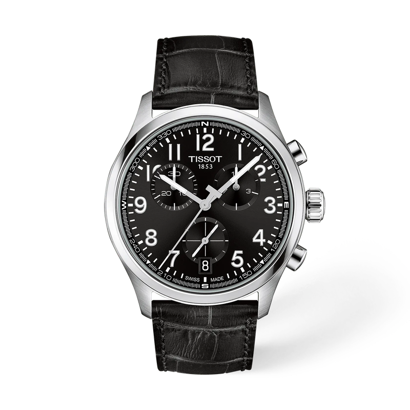 Tissot Chrono L 42mm T116.417.16.052.00 Men's Quartz Chronograph Watch - front view