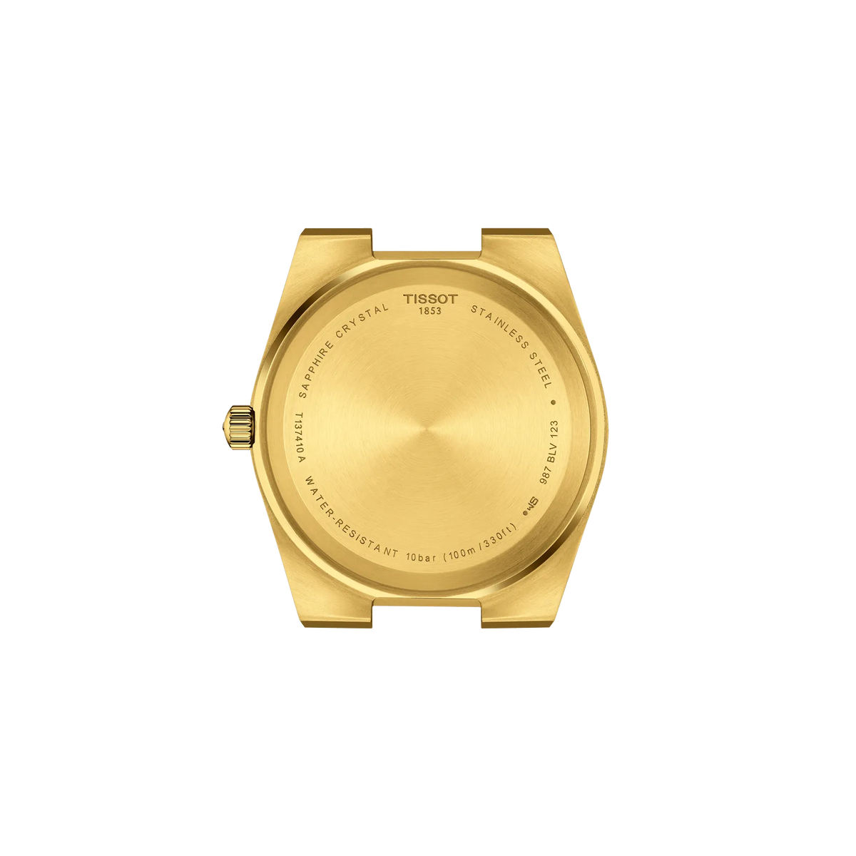 Tissot PRX 40mm T137.410.33.021.00 Men's Quartz Watch - caseback / rear (image 3)
