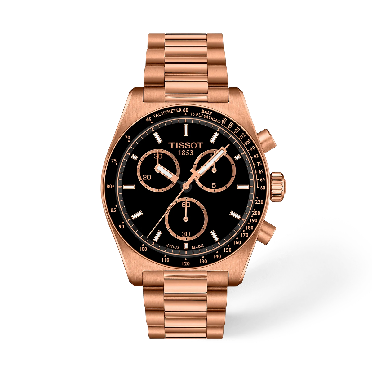 Tissot PR516 40mm T149.417.33.051.00 Men's Quartz Chronograph Watch - front (image 1)