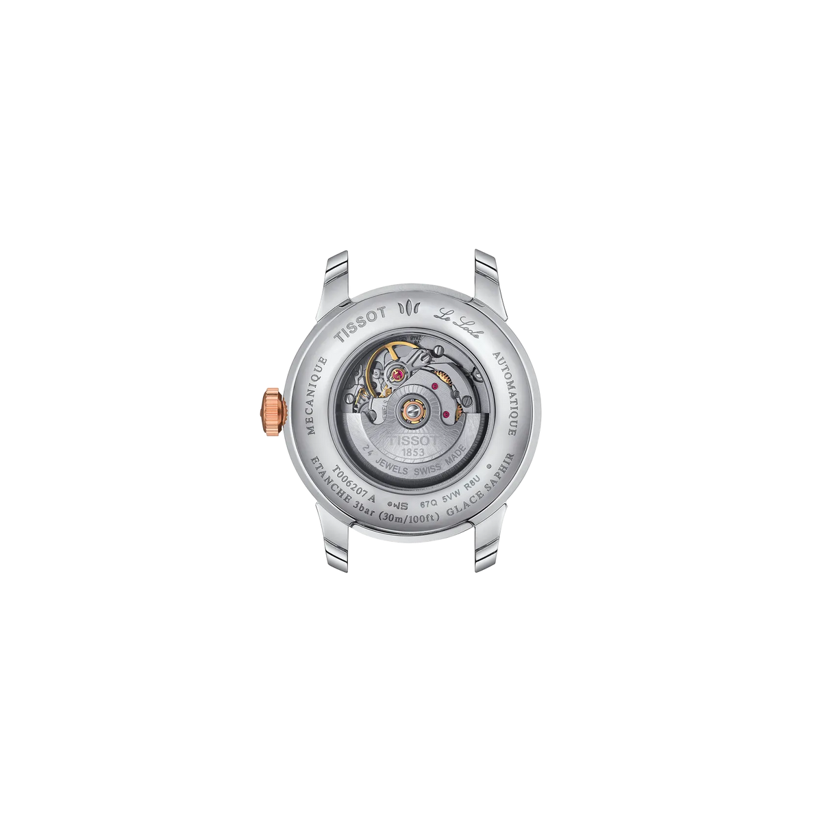 Tissot Le Locle 29mm T006.207.22.036.00 Women's Automatic Watch - caseback / rear (image 3)
