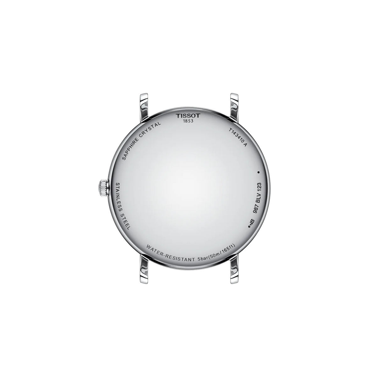 Tissot Everytime 40mm T143.410.11.011.00 Unisex Quartz Watch - caseback / rear (image 3)