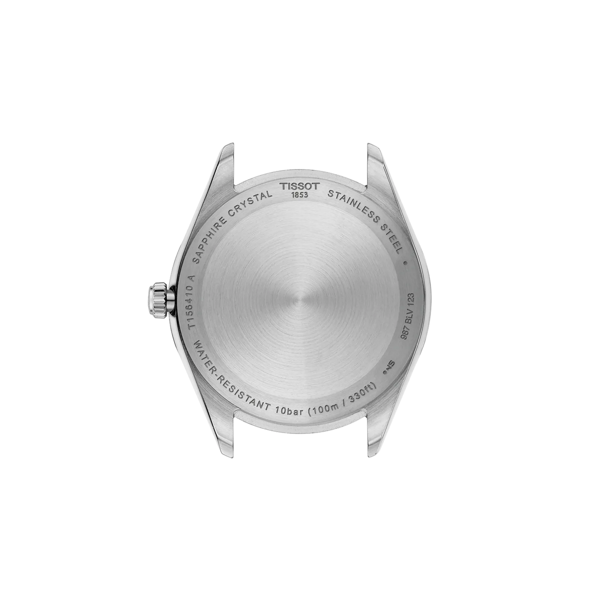 Tissot Ballade 40mm T156.410.11.041.00 Men's Quartz Watch - caseback / rear (image 3)