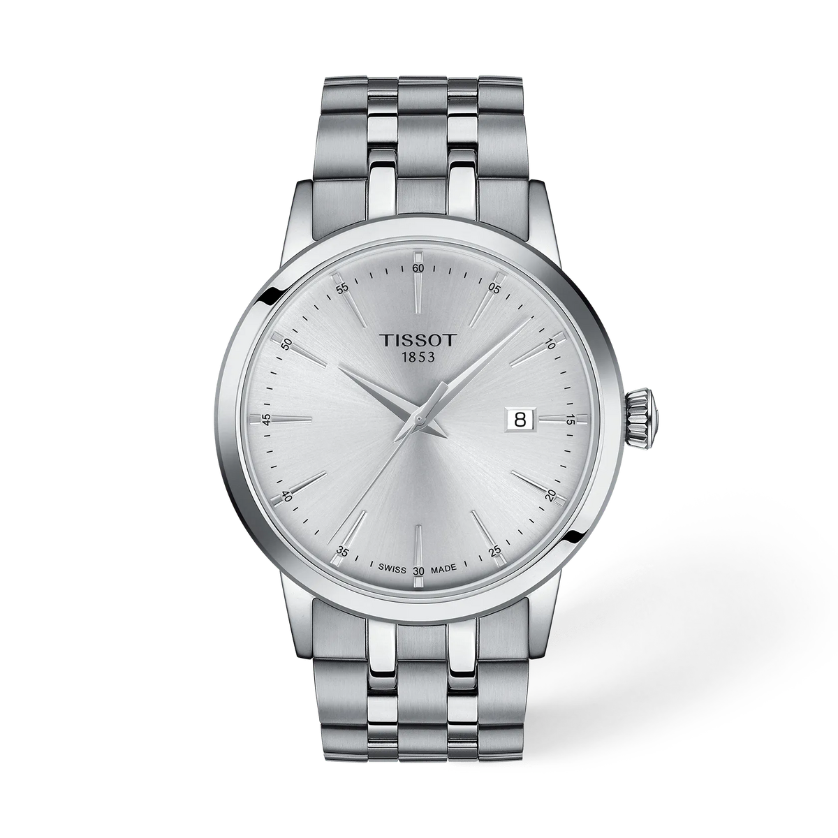 Tissot Classic Dream 42mm T129.410.11.031.00 Men's Quartz Watch - front (image 1)