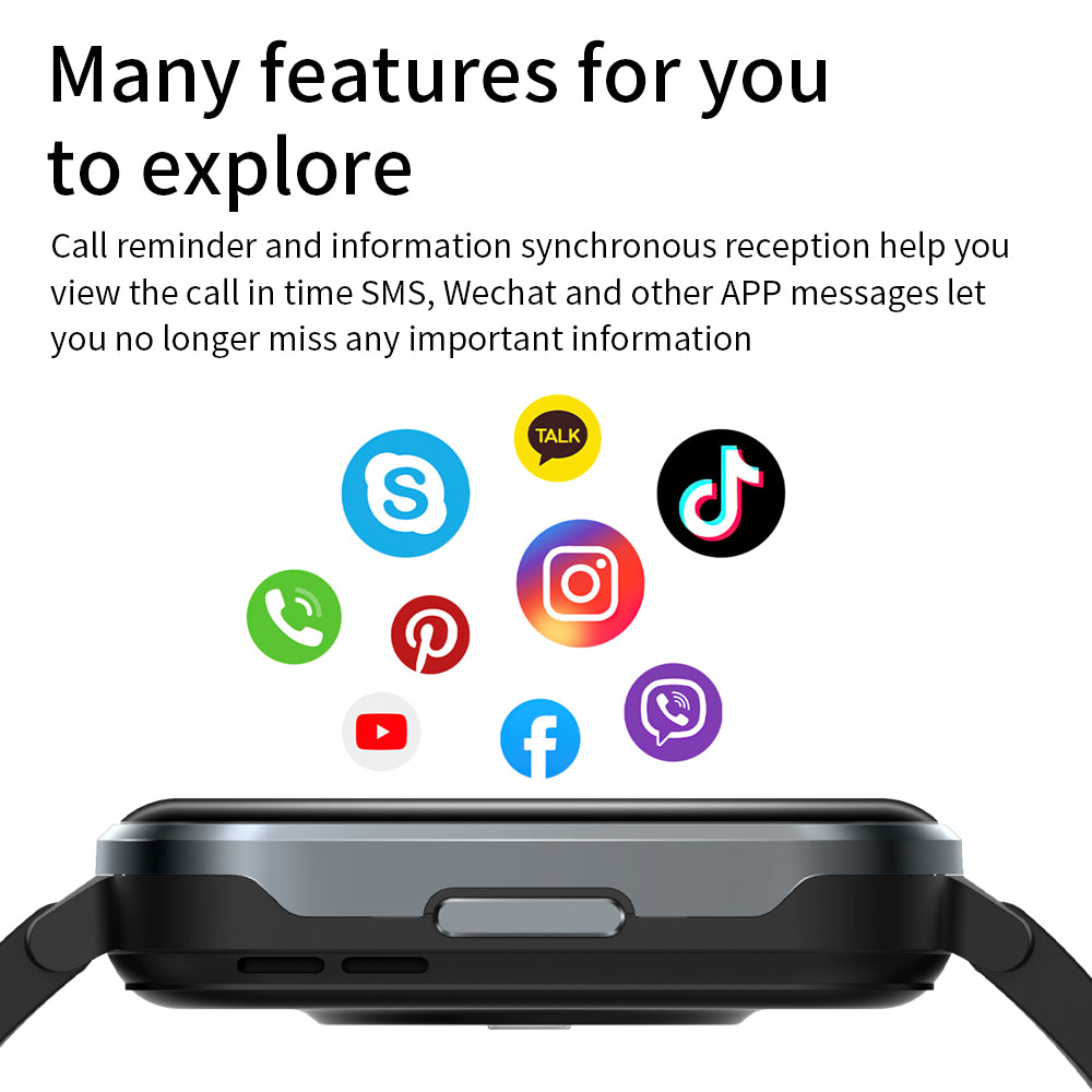 TYME TSWNY30BK-01 Black Smart Watch