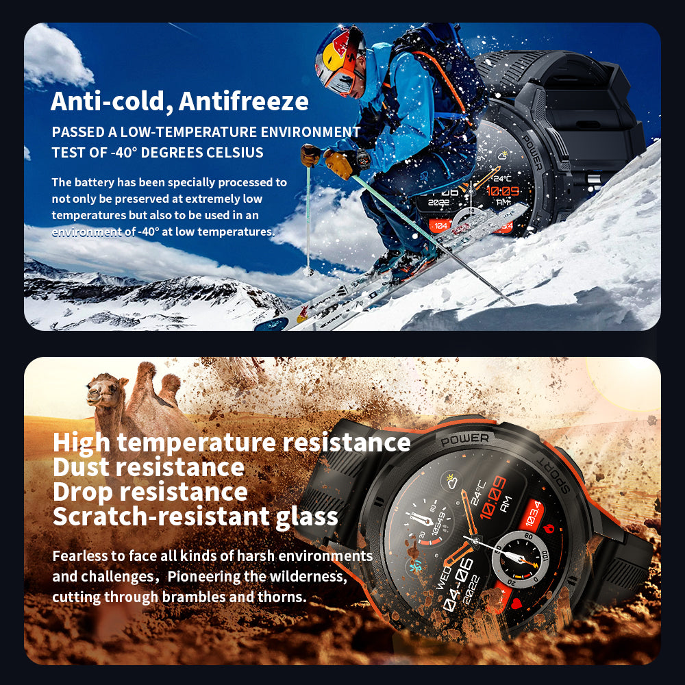 TYME TSWC25OG-04 Orange Colour Smart Watch